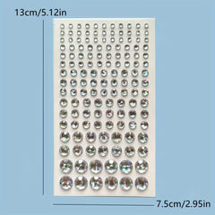 Laser Light Gem Crystal Diamond Stickers Makeup Stickers