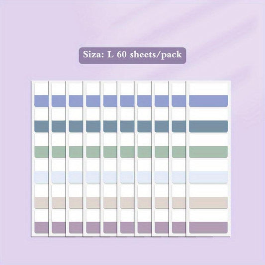 Pack of 240 Adhesive Index Tabs for Notebooks