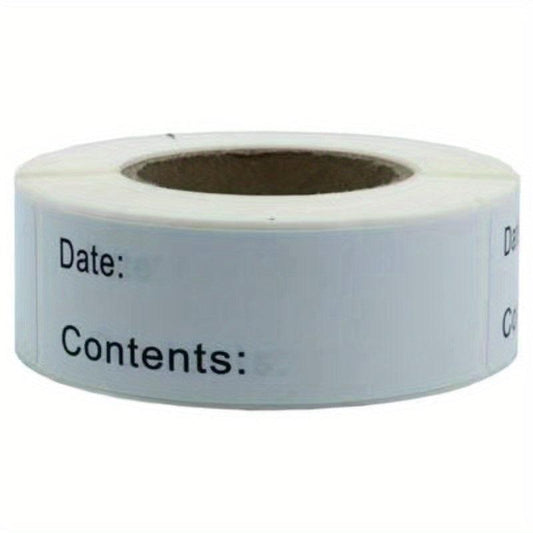Food Label Stickers Production Date Sticker Labels