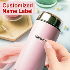 480pcs Custom Transparent Name Labels for School Supplies
