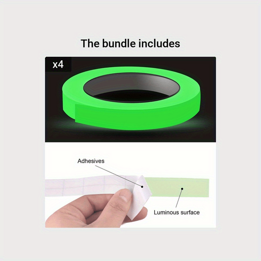 Luminous Tape for Home & Stage Decor Safety with Glow in the Dark Feature