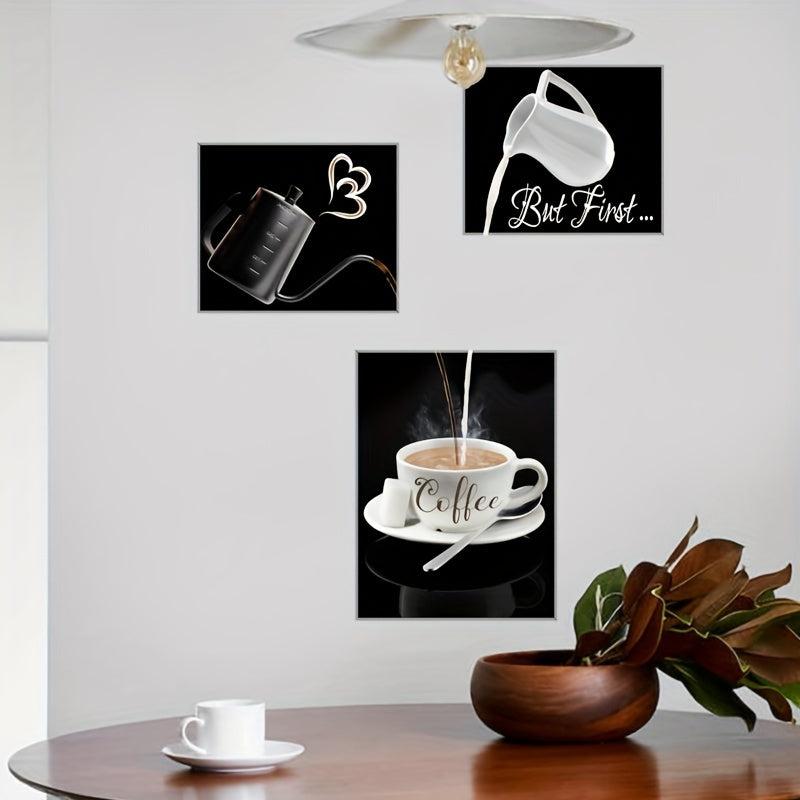 Coffee Shop Charm Vinyl Wall Sticker