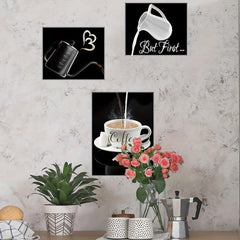 Coffee Shop Charm Vinyl Wall Sticker