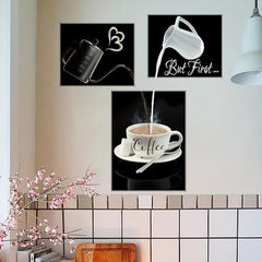 Coffee Shop Charm Vinyl Wall Sticker