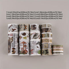 18pcs Retro Washi Tape European Style DIY Tape Decorative Sticker Tape