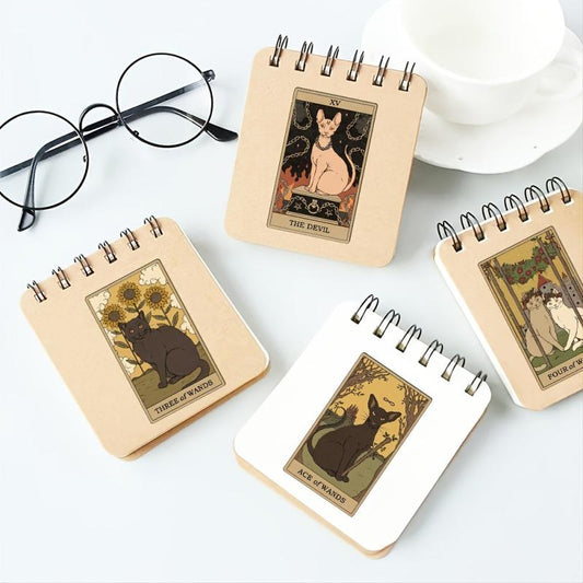 72pcs Cat Tarot Horoscope Stickers for DIY Arts & Crafts