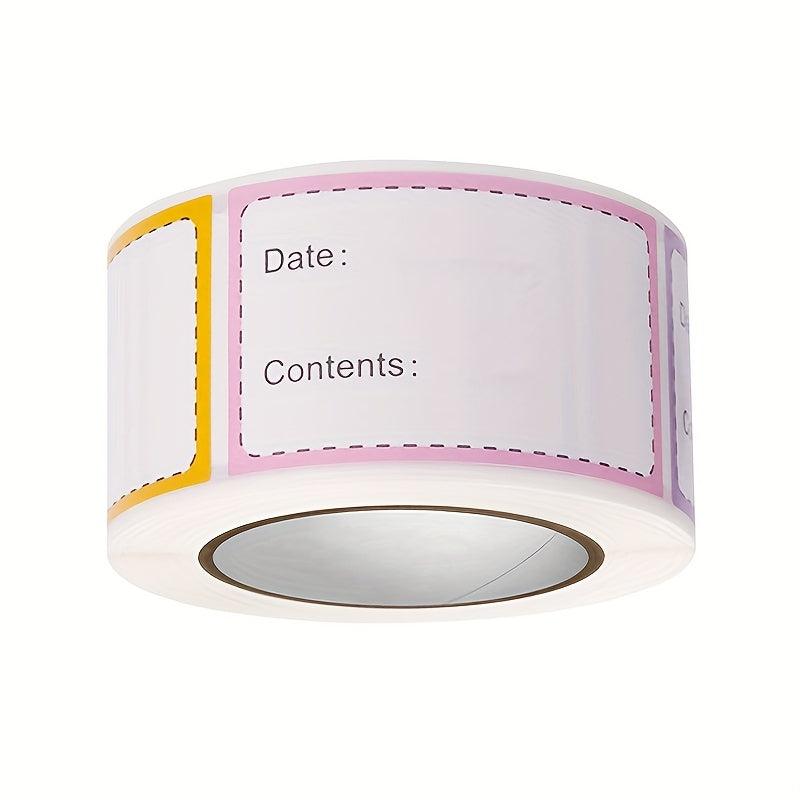 250 Adhesive Date Sticker Label Roll
