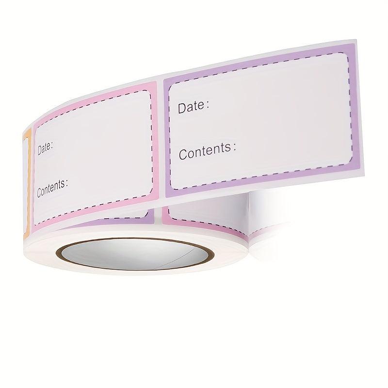 250 Adhesive Date Sticker Label Roll