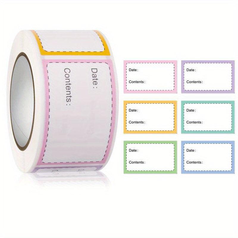 250 Adhesive Date Sticker Label Roll