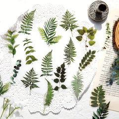 40 Vintage Flower Botanical Stickers for DIY Crafts Scrapbooking
