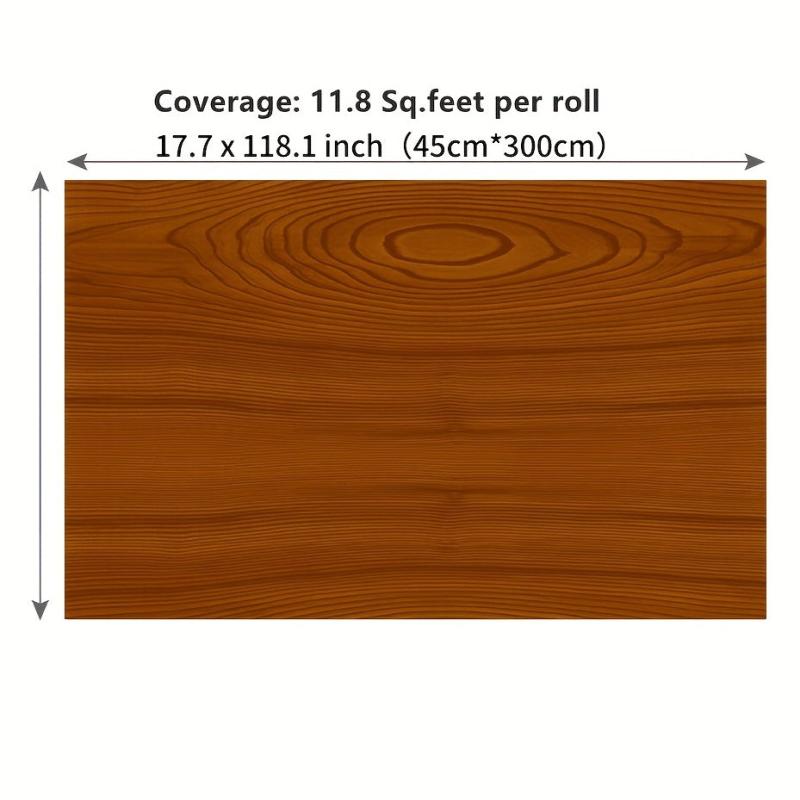 Light Brown Wood Peel And Stick Wallpaper - Self Adhesive Film