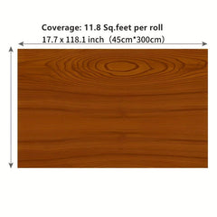 Light Brown Wood Peel And Stick Wallpaper - Self Adhesive Film