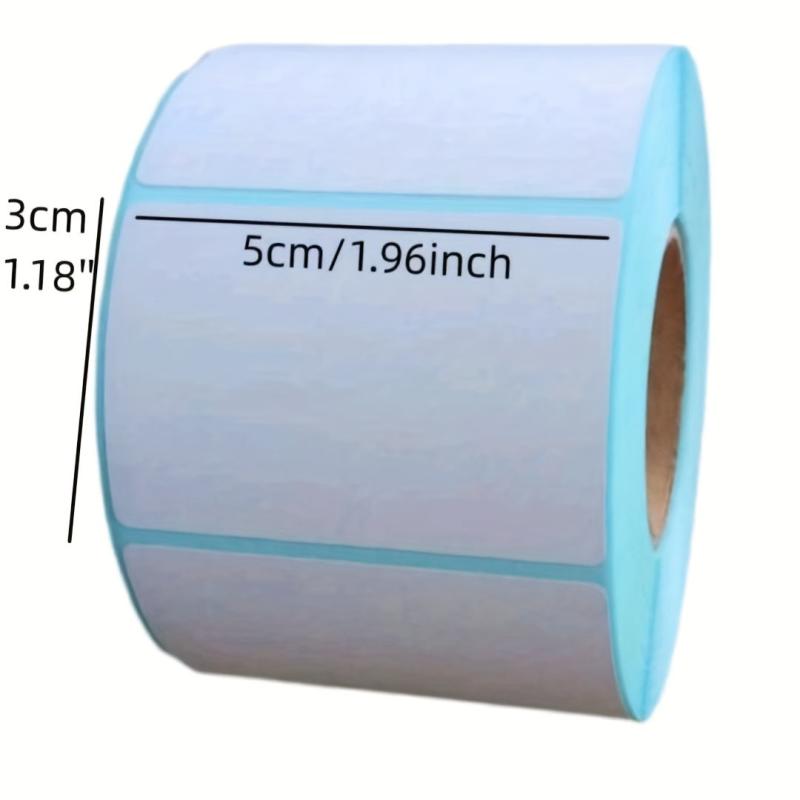Waterproof Thermal Self-Adhesive Labels 50mm x 30mm, 800 Sheets