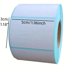 Waterproof Thermal Self-Adhesive Labels 50mm x 30mm, 800 Sheets