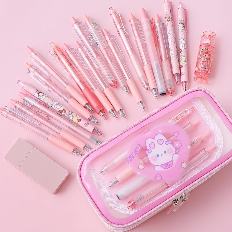 Large Capacity Cartoon Pencil Case for Students