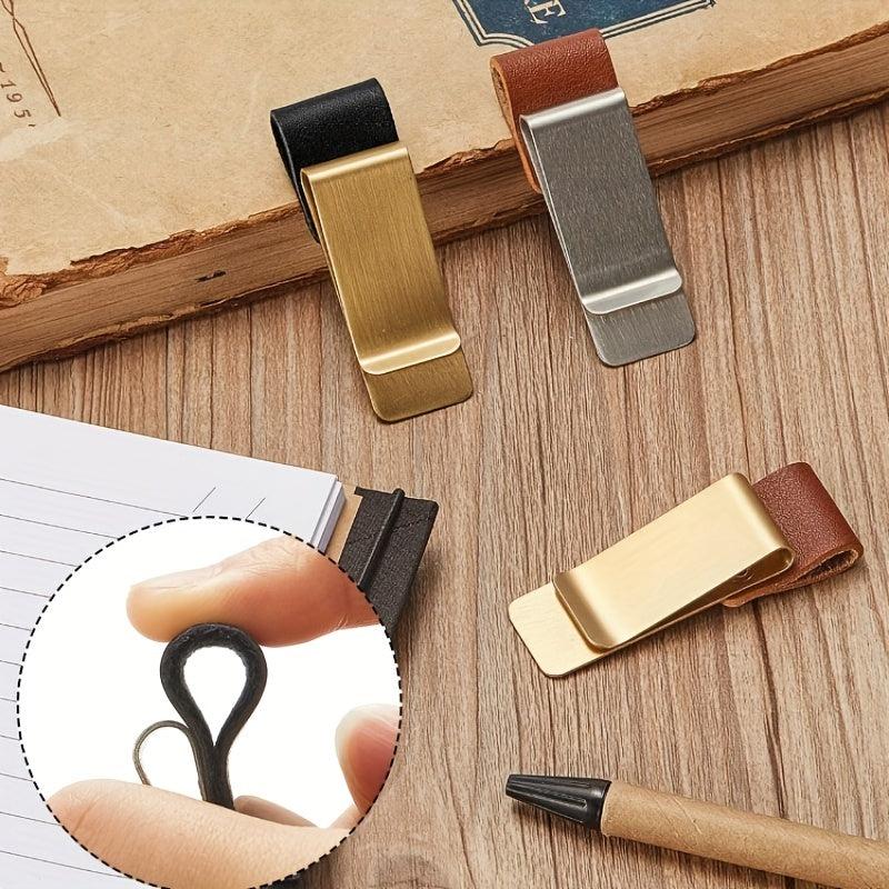 Vintage Pen Clip for Notebooks Office Supplies