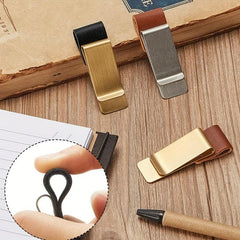 Vintage Pen Clip for Notebooks Office Supplies