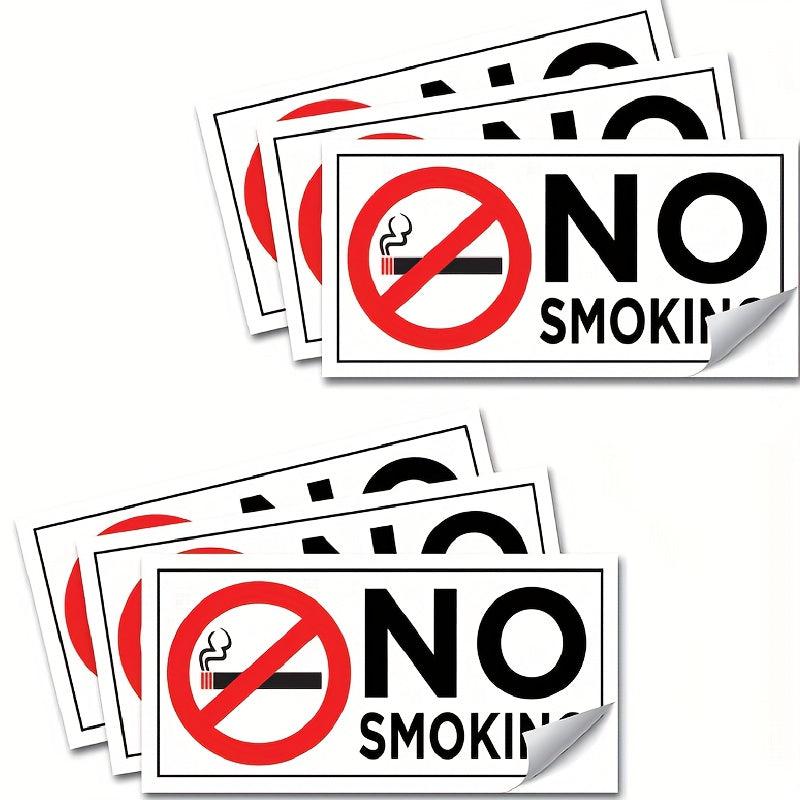 No Smoking Sign Waterproof No Smoking Label Sticker