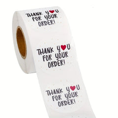 500pcs Thank You For Your Order Seal Labels Stickers Scrapbooking