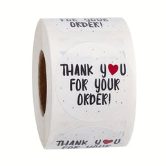 500pcs Thank You For Your Order Seal Labels Stickers Scrapbooking
