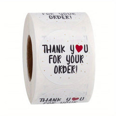500pcs Thank You For Your Order Seal Labels Stickers Scrapbooking