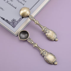 Vintage Style Bronze Wax Seal Spoon