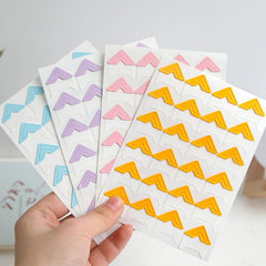 Self Adhesive Photo Mounting Corners - 6 Sheets