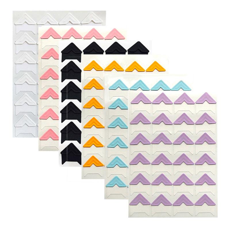 Self Adhesive Photo Mounting Corners - 6 Sheets