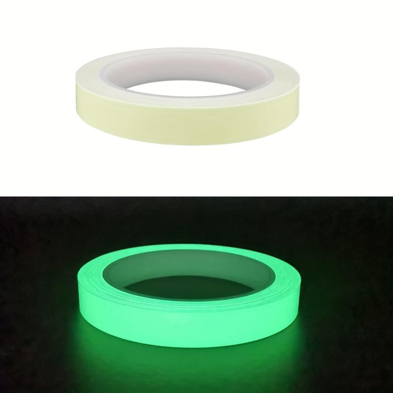 Glow In Dark Tape 5.03M X 1.02Cm Luminescent Emergency Roll Safety