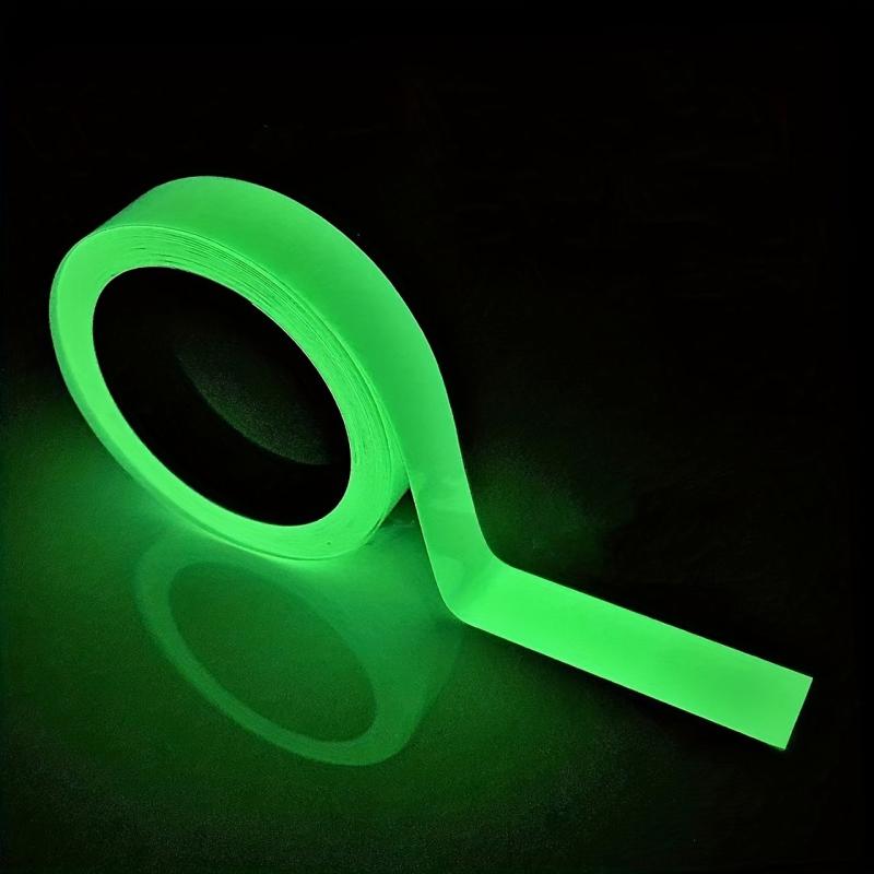 Glow In Dark Tape 5.03M X 1.02Cm Luminescent Emergency Roll Safety
