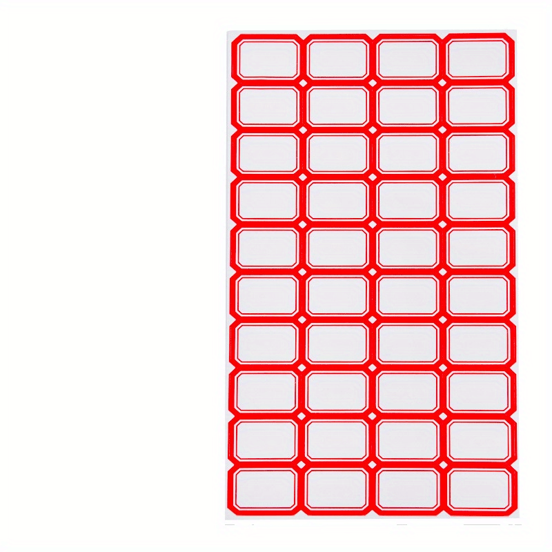 Self Adhesive Label Stickers 400 PCS Handwritten Name Stickers