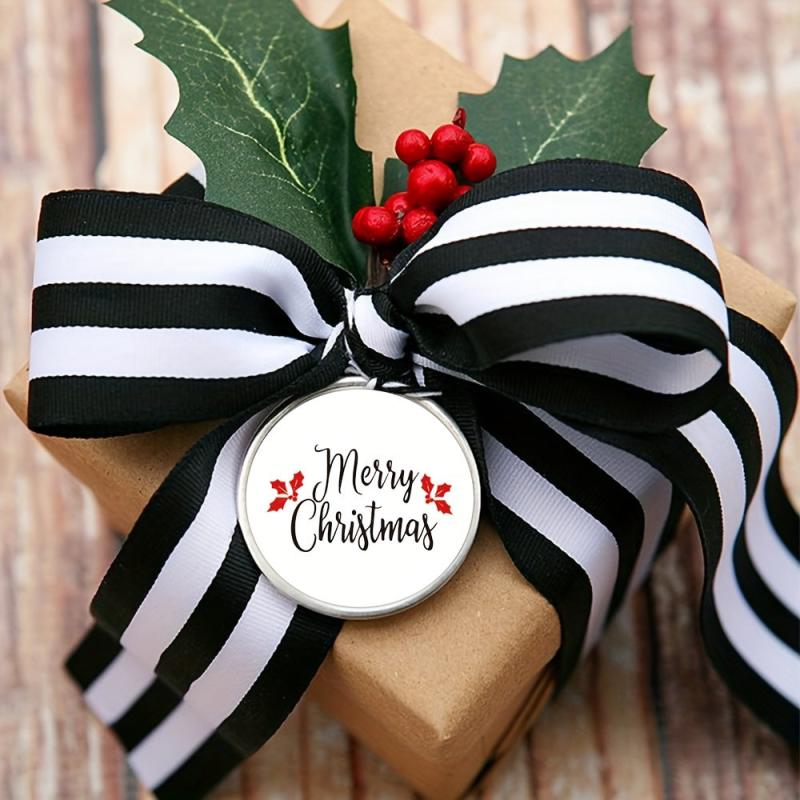 500pcs Christmas Merry Stickers Roll - Gift Decorative Labels