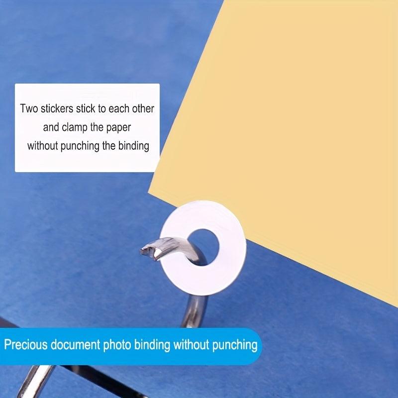 Adhesive Hole Reinforcement Stickers for Loose Leaf Books