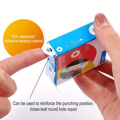 Adhesive Hole Reinforcement Stickers for Loose Leaf Books