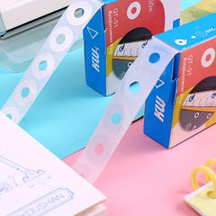 Adhesive Hole Reinforcement Stickers for Loose Leaf Books