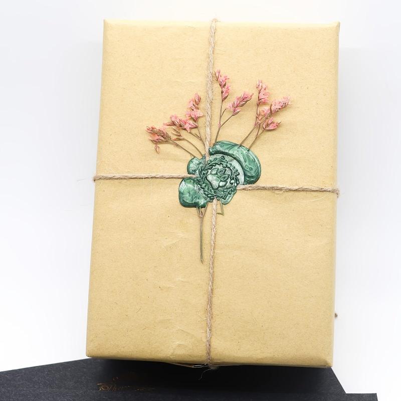 200pcs Pine Green Metallic Luster Sealing Wax Beads for Wax Sealing