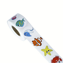 500pcs Starfish Stickers Reward Label Scrapbook Decoration Stationery