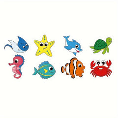 500pcs Starfish Stickers Reward Label Scrapbook Decoration Stationery