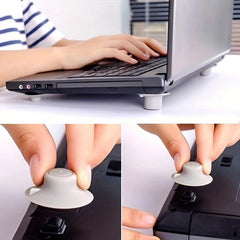 4pcs Laptop Stand Mini Ultra thin Foldable Keyboard Pad