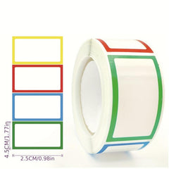 Colored Blank Stickers Roll for Seasoning Labels