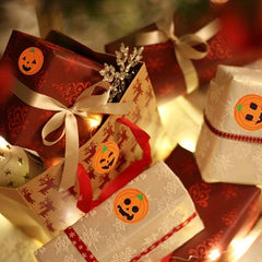 500 Halloween Animal Thank You Stickers Roll Self-Adhesive Label