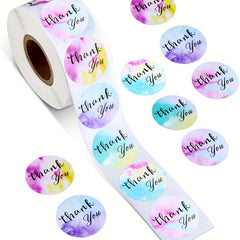 500 Pieces Sealing Stickers Thank you Crafts Decoration Labels