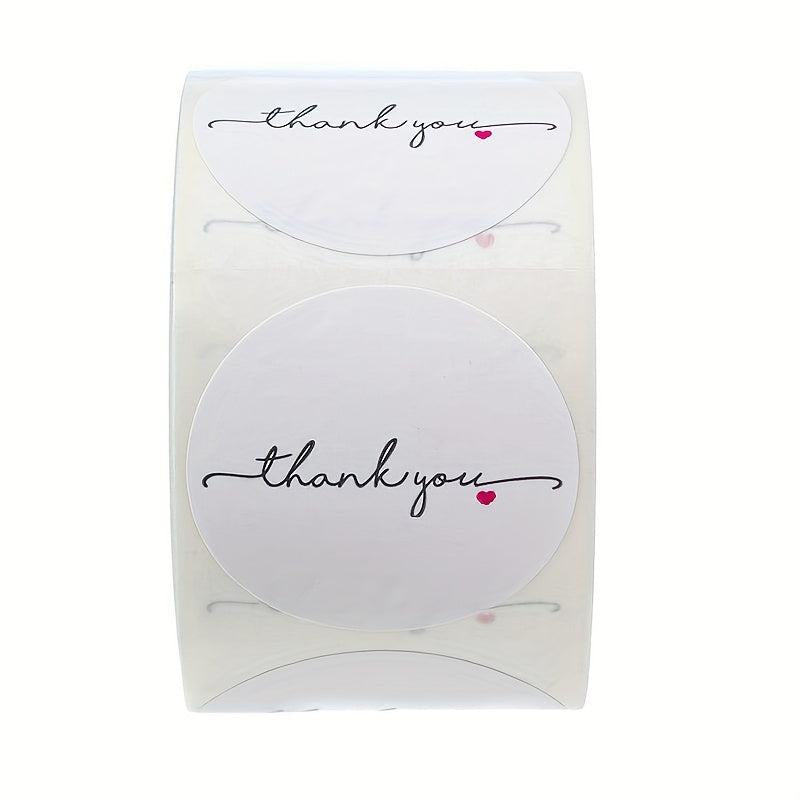 500pcs Thank You Sticker Wedding Seal Stationery Sticker