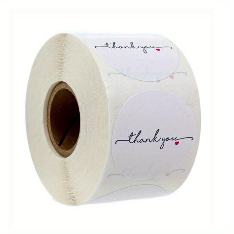 500pcs Thank You Sticker Wedding Seal Stationery Sticker
