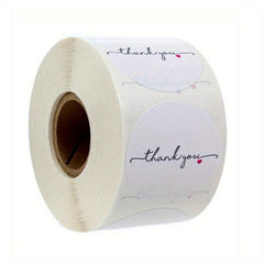 500pcs Thank You Sticker Wedding Seal Stationery Sticker