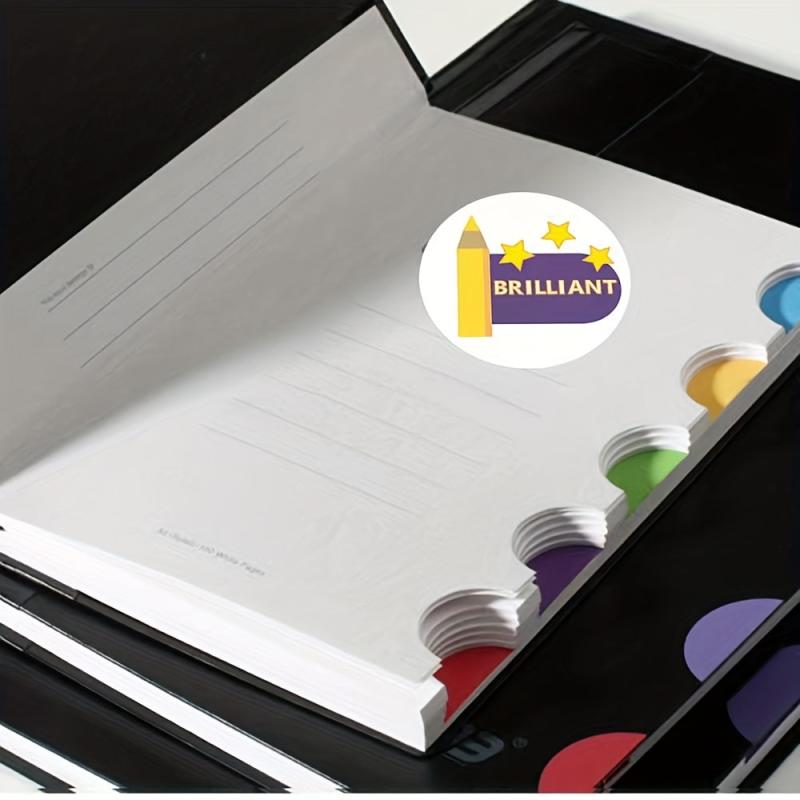 500 Star Pencil Reward Stickers for Teachers and Kids
