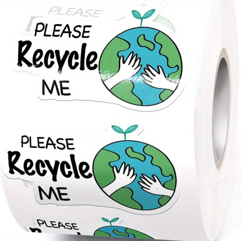 500pcs Small Business Recycling Labels Packaging Stickers