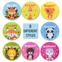 500 Fun & Motivational Stickers for Teachers & Students