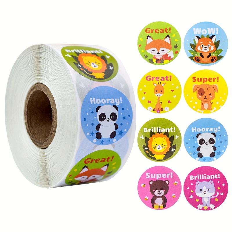 500 Fun & Motivational Stickers for Teachers & Students