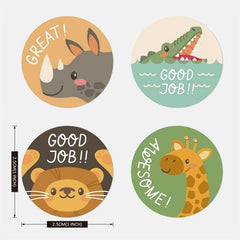500pcs Colorful Reward Stickers for Family & Classroom